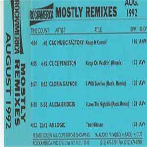 FLAC Various - Mostly Remixes Aug. 1992