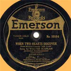 FLAC Walter Scanlan - When Two Hearts Discover / Now I Know
