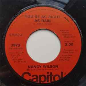 FLAC Nancy Wilson - You're As Right As Rain
