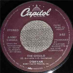 FLAC O'Bryan - The Gigolo / Can't Live Without Your Love