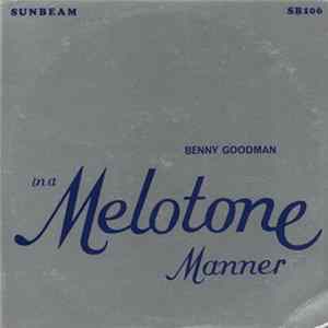 FLAC Benny Goodman - In A Melotone Manner 1930-31