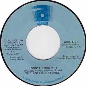 FLAC The Rolling Stones - I Don't Know Why