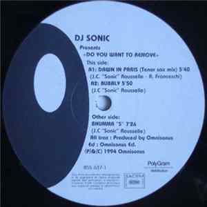 FLAC DJ Sonic - Do You Want To Remove