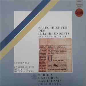 FLAC Sequentia - Spruchdichter Des 13. Jahrhunderts (Kelin Und Fegfeuer)