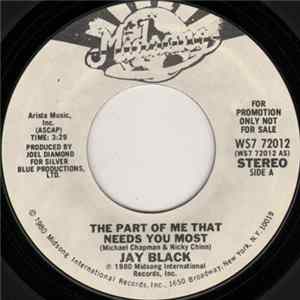 FLAC Jay Black - The Part Of Me That Needs You Most