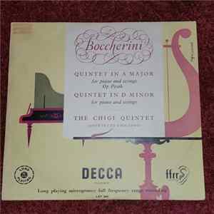 FLAC Boccherini, Quintetto Chigiano - Quintet In A Major For Piano And Strings / Quintet In D Minor For Piano And Strings