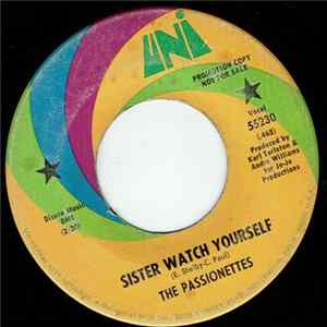 FLAC The Passionettes - Sister Watch Yourself / Stand By Your Man