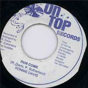 FLAC Ronnie Davis - Run Come / Got To Go Home