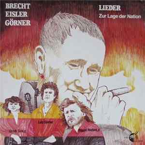 FLAC Brecht, Eisler, Görner - Lieder Zur Lage Der Nation