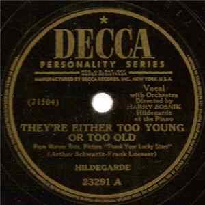 FLAC Hildegarde - They're Either Too Young Or Too Old / I'll Be Seeing You