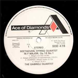 FLAC The Gabrieli String Quartet - Beethoven String Quartets Op 18 No 1 and 2