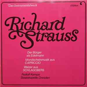 FLAC Richard Strauss – Rudolf Kempe, Staatskapelle Dresden - Der Bürger Als Edelmann / Mondscheinmusik Aus Capriccio / Walzer Aus Schlagobers