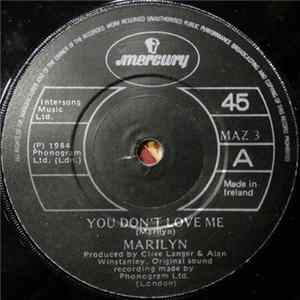 FLAC Marilyn - You Don't Love Me