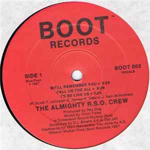 FLAC The Almighty R.S.O. Crew - We'll Remember You