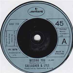 FLAC Gallagher & Lyle - Missing You