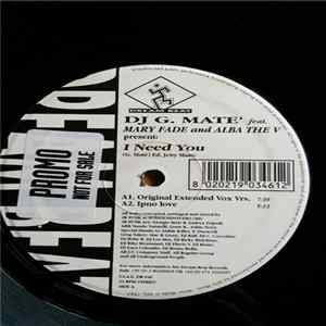 FLAC DJ G Mate - I Need You