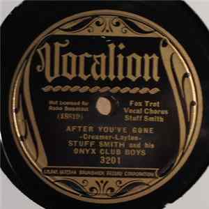 FLAC Stuff Smith And His Onyx Club Boys - After You've Gone / You'se A Viper