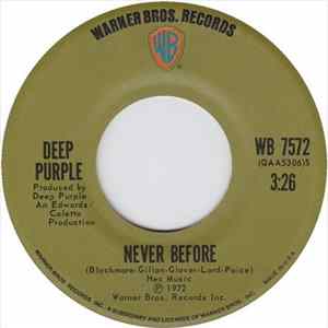 FLAC Deep Purple - Never Before / When A Blind Man Cries
