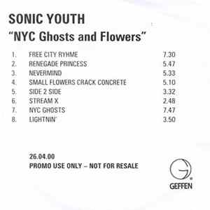 FLAC Sonic Youth - NYC Ghosts And Flowers