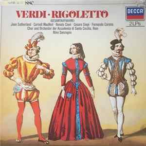 FLAC Giuseppe Verdi, Joan Sutherland, Cornell MacNeil, Renato Cioni, Cesare Siepi, Fernando Corena, Chor Und Orchester Der Accademia Nazionale di Santa Cecilia, Rom, Nino Sanzogno - Rigoletto (Gesamtaufnahme)