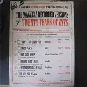 FLAC Various - The Original Recorded Versions Of Twenty Years Of Hits - Good Music (Volume One)