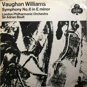 FLAC Vaughan Williams, London Philharmonic Orchestra, Sir Adrian Boult - Symphony No. 6 in E minor