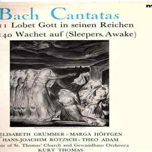 FLAC J. S. Bach - Elisabeth Grümmer, Marga Höffgen, Hans-Joachim Rotzsch, Theo Adam, Choir Of St. Thomas' Church And Gewandhaus Orchestra, Kurt Thomas - Bach Cantatas Nos. 11 & 140