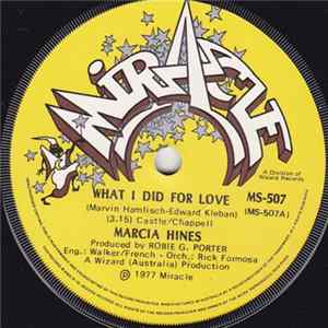 FLAC Marcia Hines - What I Did For Love