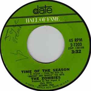 FLAC The Zombies - Time Of The Season / Imagine The Swan
