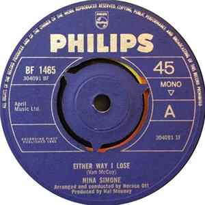 FLAC Nina Simone - Either Way I Lose