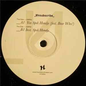 FLAC Unsubscribe - Spek Hondje