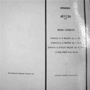 FLAC Muzio Clementi / Luciano Sgrizzi - Three Sonatas And Ten Waltzes