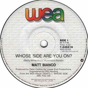 FLAC Matt Bianco - Whose Side Are You On?