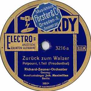 FLAC Joh. Maximilian - Zurück Zum Walzer