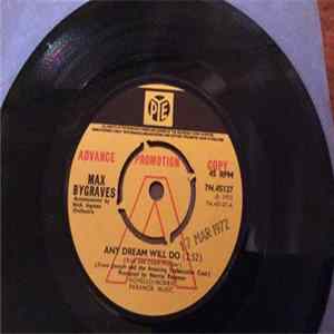 FLAC Max Bygraves - Any Dream Will Do