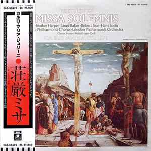 FLAC Beethoven / Carlo Maria Giulini, New Philharmonia Chorus, London Philharmonic Orchestra - Missa Solemnis Op. 123