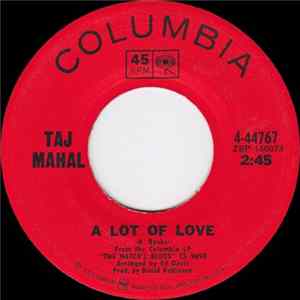 FLAC Taj Mahal - A Lot Of Love / Corinna