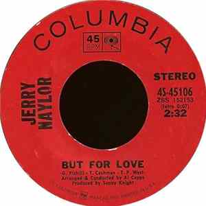 FLAC Jerry Naylor - But For Love / Angeline