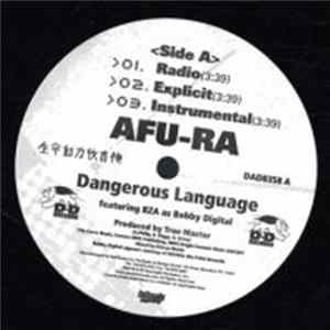 FLAC Afu-Ra - Dangerous Language / Whirlwind 2