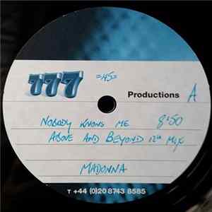 FLAC Madonna - Nobody Knows Me