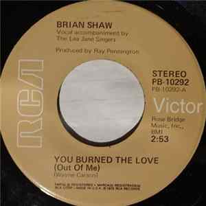 FLAC Brian Shaw - You Burned The Love (Out Of Me)