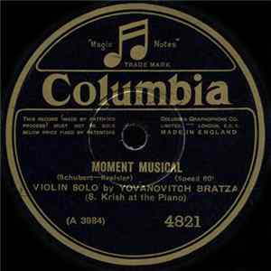 FLAC Yovanovitch Bratza - Moment Musical / Chanson Triste