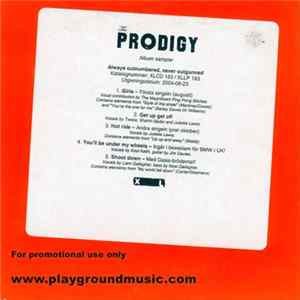 FLAC The Prodigy - Always Outnumbered, Never Outgunned (Album Sampler)