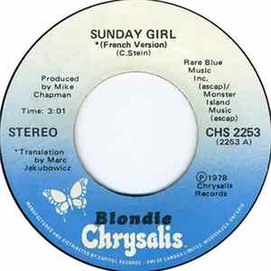 FLAC Blondie - Sunday Girl