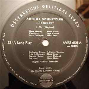 FLAC Arthur Schnitzler - Liebelei