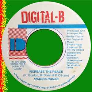 FLAC Shabba Ranks - Increase The Peace