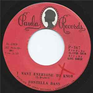 FLAC Fontella Bass - I Want Everyone To Know