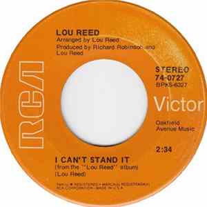 FLAC Lou Reed - I Can't Stand It