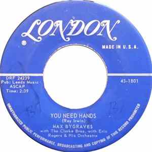 FLAC Max Bygraves - You Need Hands