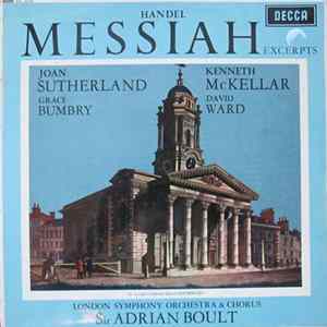 FLAC Handel, Joan Sutherland, Kenneth McKellar, Grace Bumbry, David Ward , London Symphony Orchestra & Chorus, Sir Adrian Boult - Messiah Excerpts